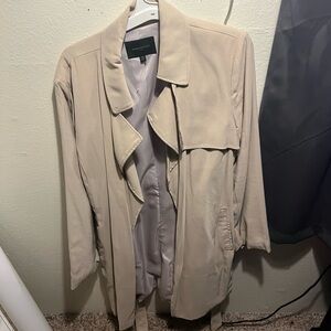 Banana Republic Cream Trench Coat